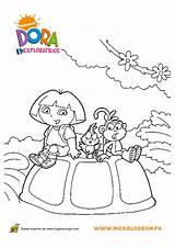 Dora Exploratrice Coloring sketch template