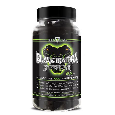 black mamba hyper rush one serious fat burner