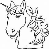 Einhorn Kopf Malvorlage Malvorlagen Unicorns sketch template