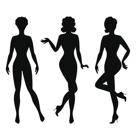 240 silhouette of a pin up poses illustrations royalty free vector