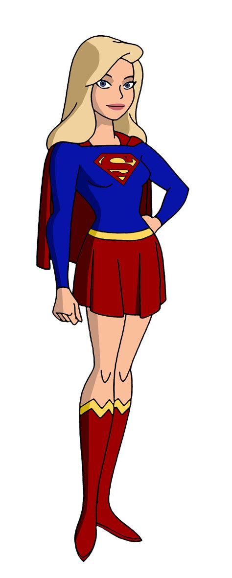 Supergirl Bruce Timm Style New Look By Noahlc Supergirl