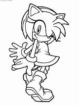 Sonic Coloring Amy Rose Hedgehog Pages Printable Color Sheets Colorear Para Dibujos Colouring Emmy Colorir Printables Print Da Pink Kids sketch template