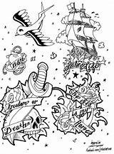 Disegni Stencil Tatuaggi sketch template