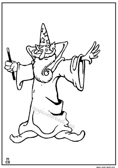 magic coloring pages  images  pinterest coloring books