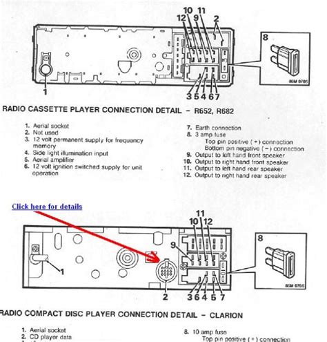 clarion cd player wiring diagram