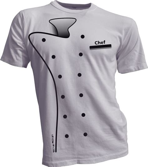 chef  shirt  visional freeman print   cotton material