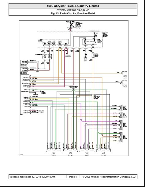 chrysler voyager wiring diagram