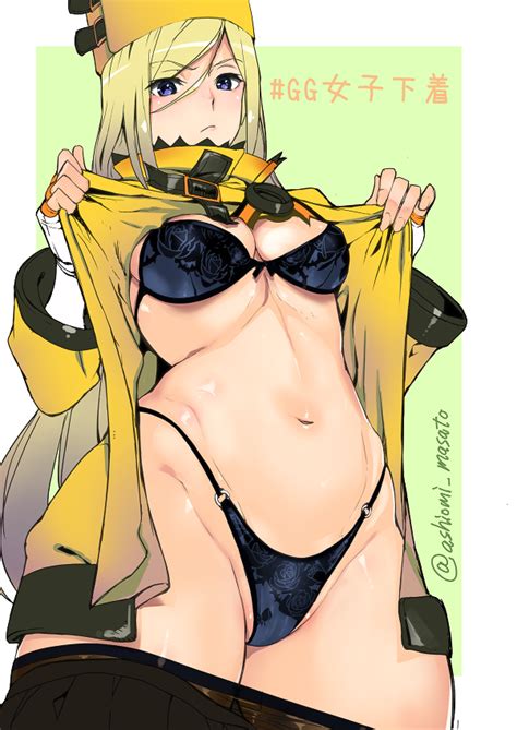 millia rage guilty gear and 1 more drawn by ashiomi