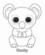 Coloring Pages Beanie Ty Boo Simple Night Print sketch template