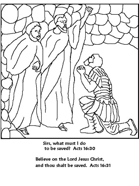 bible coloring pages  paul