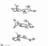 Ivy Tattoos Tattoo Designs Vine Simple Drawing Leaves Feuille Star Vines Vigne Flower Perseverance Border Fidelity Women Foot Stencils Back sketch template