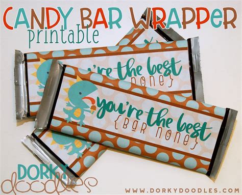 printable candy bar wrappers artofit