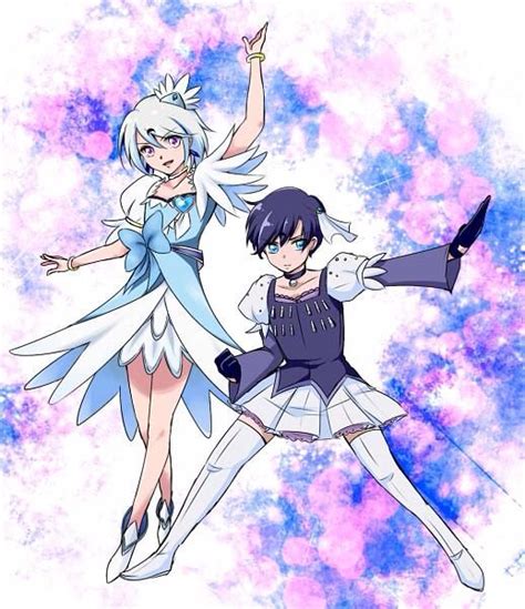 Prince Diamond And Sapphire Trying To Be Magical Girls