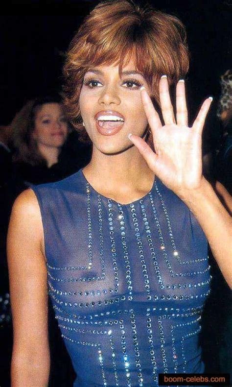 halle berry tits she could get it pinterest halle
