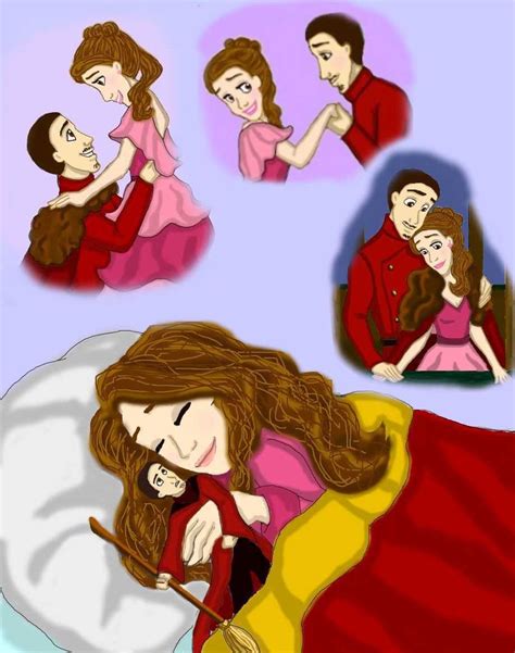sweet dreams hermione krum and hermione fan art