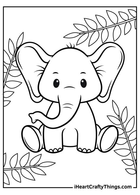 baby animals coloring pages   printables