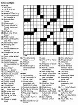 Crossword Puzzles Easy Seniors Printable Via Activity sketch template