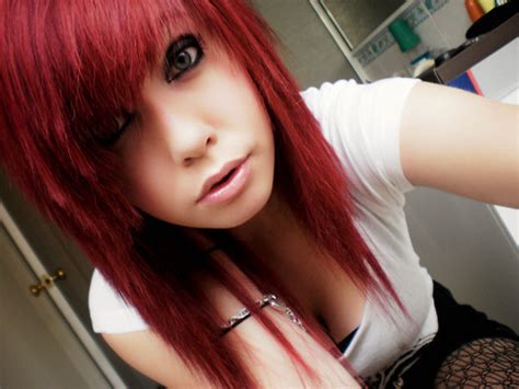 cute girl hair red hair image 409091 on
