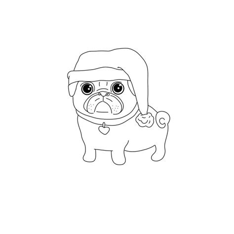 pug coloring pages  coloring pages  kids puppy coloring