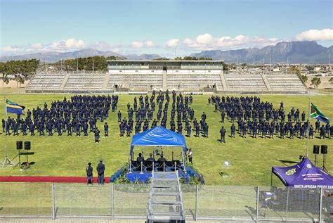 western cape saps  saps trainees successfully completed