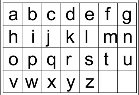 alphabet english  children