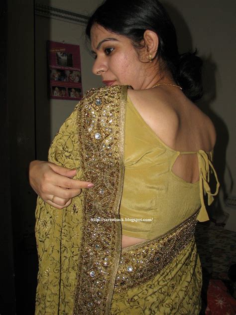 Hot Saree Backs Sexy Babes Saree Back