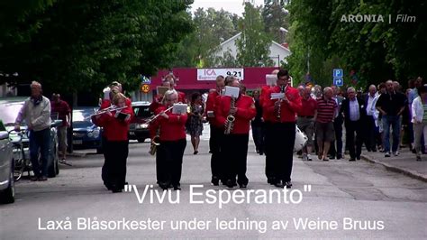 2012 06 27 Vivu Esperanto Av Sam Rydberg Laxå Blåsorkester Under