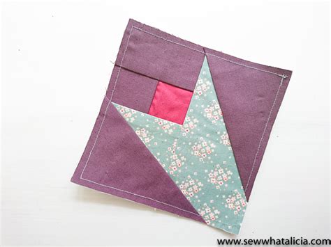 paper piece  beginners sew  alicia