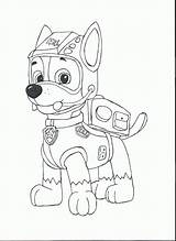 Coloring Paw Patrol Pages Popular sketch template