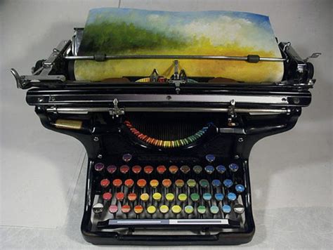 Conceptual Typewriter Types Colors Boing Boing