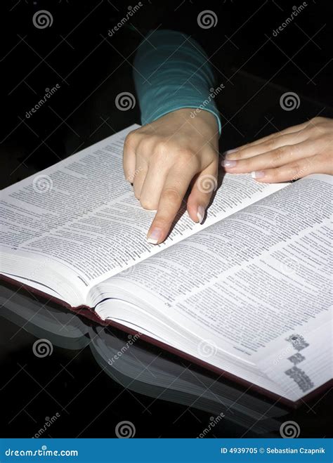 reference book stock image image  finding knowing