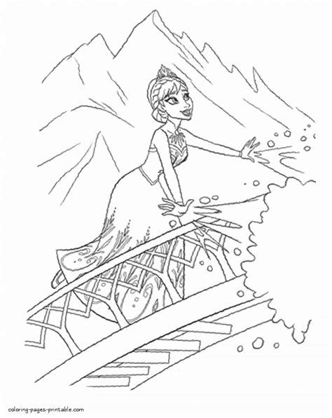 queen elsa coloring pages coloring pages printablecom coloring home