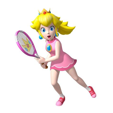 Mario Tennis Open Princess Peach By Superfrency On