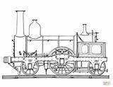 Steam Engine Coloring Train Printable Pages Getdrawings Drawing sketch template