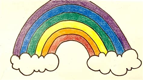 draw  rainbow youtube