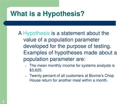 sample tests  hypothesis powerpoint  id