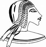 Akhenaten Boy sketch template