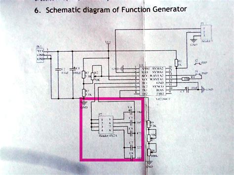 xr function generator kit schematic wiring diagram  schematics