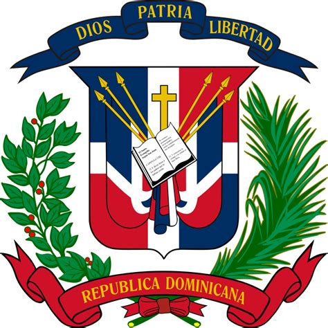 File Coat Of Arms Of The Dominican Republic Svg