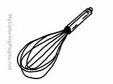 Whisk Wisk Spatula Clipground sketch template