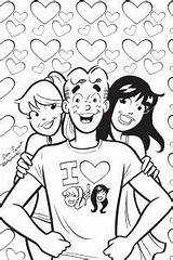 Archie Riverdale Josie Pussycats Archies Archiecomics Comicon sketch template