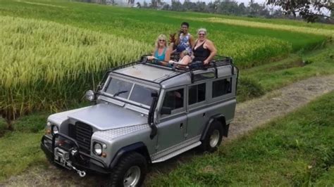 exotic  bali jeep  part  bali jeep adventure youtube