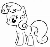 Coloring Pages Mlp Pony Little Printable Cute Kids Print sketch template