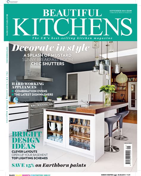 roundhouse bespoke kitchen featured  sept  cover  beautiful kitchens magazine