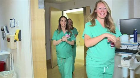 nine nurses in hospital labor unit pregnant at the same time