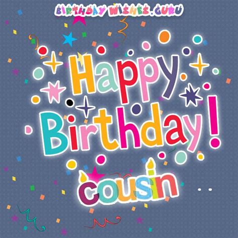 birthday wishes   cousin