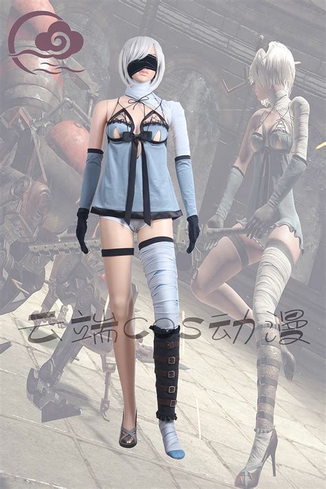 Nier Automata Yorha 2b No 2 Type B Battle Uniforms Cosplay Costume