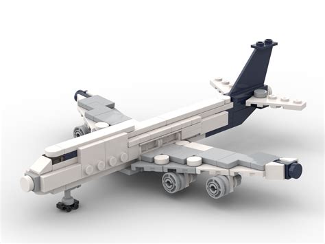 lego moc boeing  airliner   bobby brix channel rebrickable build  lego