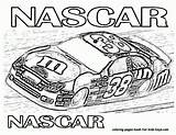 Coloring Nascar Pages Car Race Kids Drag Print Drawing Printable Cars Racing Rod Hot Cool Busch Color Kyle Disney Dirt sketch template