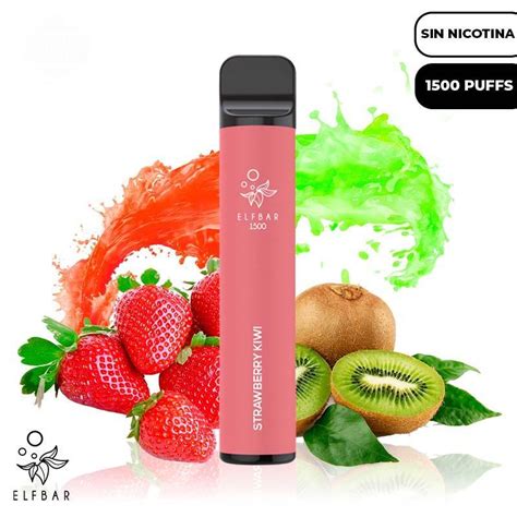 Pod Desechable Elfbar 1500 Strawberry Kiwi By Elf Bar La Casa Del Pod